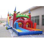 Funny Sport Games Adult Inflatable Obstacle Course Challenge Bounce House for sale
