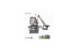 China Handheld Screw Bottle Plastic Twist Off Capping Machine For Liquid Packing Line supplier