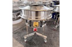 China Factory Custom High Frequency Vibrating Screen Stainless Steel Food Grade Slurry Screening supplier