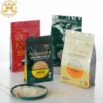 500g 1KG 2KG Heat Seal Food Rice Packaging Pouch With Handle for sale