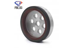 China Brown Surface Grinding Wheel Hardness Slate Diamond Cup Wheel supplier