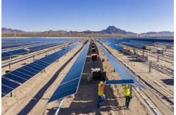China 1P Slewing Drive Solar Tracker For Solar Panel Tracking System supplier