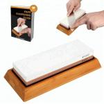 Portable Whetstone Sharpening Stone , Dual Grit Sharpening Stone For Sharpening for sale