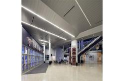 China 300mm Width Aluminum Metal Ceiling C300 PVDF Coating Surface supplier