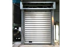 China 3m Height 1.2/S High Speed Spiral Door With Clear Window supplier