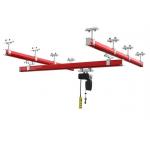 1 Ton 2 Ton Pendant Control Single Girder Suspension Kbk Light Capacity Crane for sale