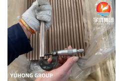 China Copper Nickel Alloy Tube ASTM B111  C70600 / CuNi10Fe1Mn, Heat Exchanger / Condenser/Cooling Application supplier