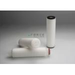 0.1um Gas Filtration PTFE Absolute Rating Pleated Filter Cartridge, Membrane Filter Cartridge for sale