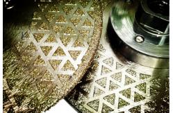 China High Precision Diamond Cutting Blade , No Chipping Diamond Marble Cutting Blade supplier