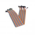 Female To Female 40cm 40 Pin Solderless Breadboard Jumper Wires for sale