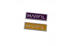China College Student Army Soldier Embroidered Name Badges With Velcro On Backing supplier