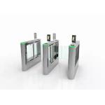 BLDC Facial Recognition Pedestrian Swing Barrier Gate 10mA 180 Degree for sale