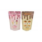 Matte Metallic Stand Up Bag Custom Food Tea Packaging Aluminum Foil Mylar Bags for sale
