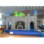 Dragon Design Inflatable Jump House Waterproof Digital Printing 6 X 6m For Amusement Park for sale