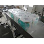 Semi Automatic Medium Toilet Paper Rolls Packing Machine Easy Operation