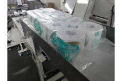China Semi Automatic Medium Toilet Paper Rolls Packing Machine Easy Operation supplier