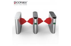 China 900mm Passing Width Security Access Control Speed Gate Automatic Flap Barrier Gate supplier