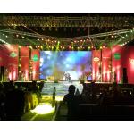 Stage Background RGB LED Display , Outdoor LED Advertising Screens Waterproof P4.81 P3.91 for sale