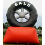Inflatable advertising tire shop promotion model for sale for sale