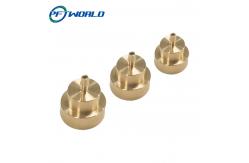 China Copper Bronze CNC Brass Parts Electrophoresis Passivation Surface supplier