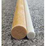 High Strength FRP Solid Bar Fiberglass Rods Pultruded Profiles Fence Post Tent Pole for sale