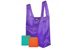 China Bulk Foldable Shopping Bag Recyclable Polyester Lightweight Tote supplier