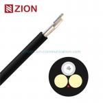 Non Metallic 80M 1 - 12 Core Single Mode Fiber Optic Cable With Frp Strength Member for sale