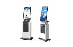 China Customized Cash Accept Parking Payment Kiosk Ticket Vending supplier
