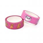 Custom Cartoon Design Bullet Journal Color Printed Washi Paper Masking Tape for sale