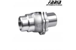 China Pneumatic Two-Piece Ball Valve With Low Resistance Pneumatic Ball Valve supplier