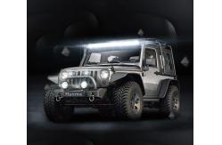 China 7445Lm Osram Slim Single Row LED Light Bar Waterproof For Pickups supplier