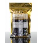 Recycle Foil Bag Packaging , Clear Front and Back Foil Zipper Mylar Food Bags for sale