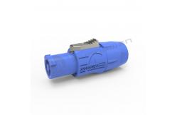 China Stable Circular Power Connector 3 Pin Male Powercon for Indoor supplier