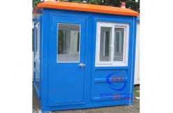 China Prefabricated Low Cost Fiberglass Sentry Box / Guard Shacks and Booths Well- designed supplier