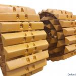 TD40 Bulldozer Track Link Assembly Steel Track Pads Part 781150045 ISO9001 CE for sale