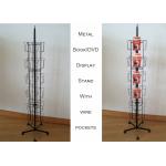 Greating Card Spinner Metal Book Display Stand for sale