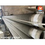 ASTM A312 TP304H HFW 304 Spiral Finned Tube Heat Transfer Fin Tube Heater for sale