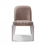 Fabric Contemporary Luxury Furniture Dining Chair Without Arm W009D6A for sale