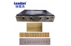 China A100 Automatic 12KG Large Character Inkjet Printer For Packaging 24mm Print Height supplier