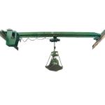5 Ton Wireless Single Beam Bridge Crane With Electric Hydraulic Double Flap Grab for sale