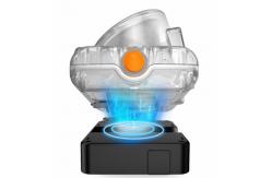 China KL6LM Miner Head Lamp 15000 Lux Wireless Charging LED Display ATEX Certificate supplier