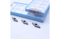 China Carbide Turning Insert VBMT16 VBMT1604 Positive CNC Insert With UM Semi-finish Chipbreaker supplier