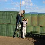 Military Sand Filled 6mm Hesco Baskets for sale