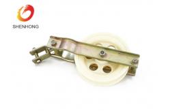 China No Deformation Cable Pulling Pulley , Cable Pulley Block For Stringing supplier