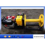 Cable Pulling Gas Powered Winch Air Cooled Diesel Engine 840×600×500