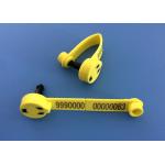 Custom Sheep Ear Tags TPU Material With 300N Tension , Livestock Identification Tags for sale