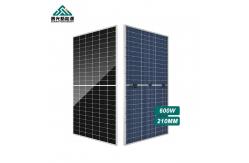 China 620Watts PV Solar Panels Inmetro Certified Half Cell Perc 210mm For Residential supplier
