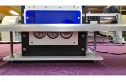 China Popular V-Groove Cuttting Machine for Aluminium Led Strip with Six Blades supplier