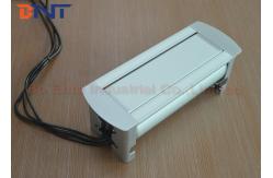 China Desk Mounted Manual Rotating Power Socket Outlets with 3 * Power + 2 * USB Data supplier