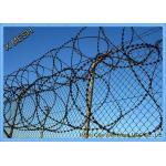 Razor Wire Fence Used with Barbed Wire Together for High Security Fencing for sale